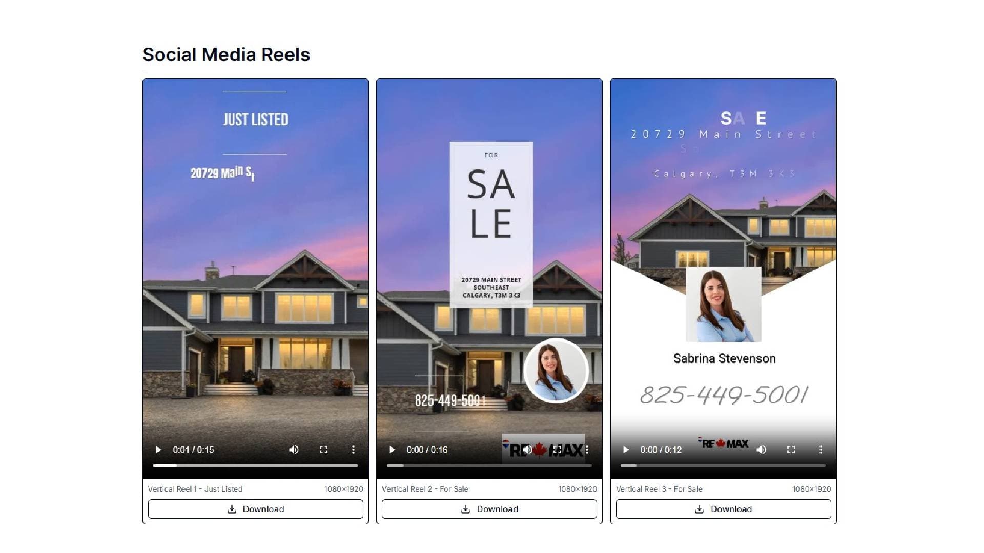 9 Social Media Reels